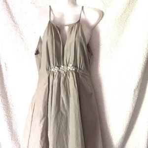 Silver body central party dress size medium